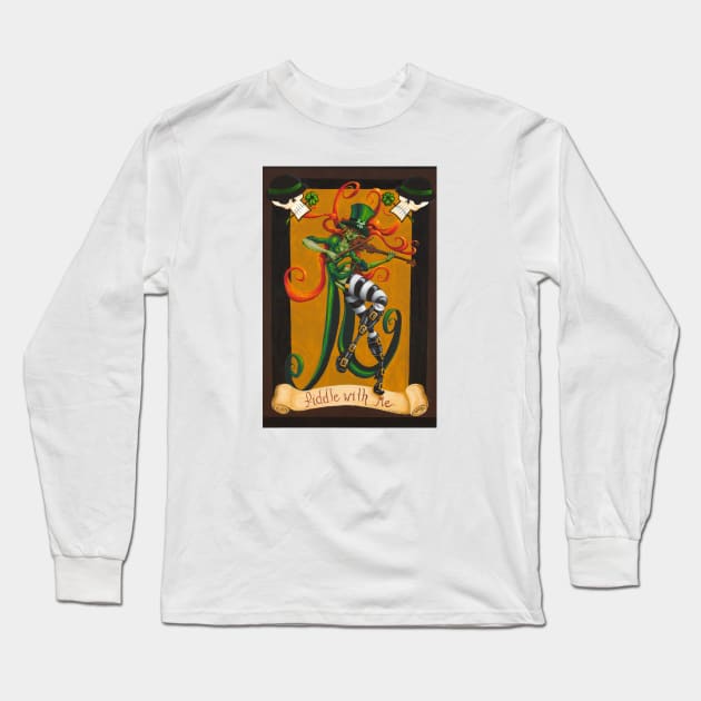 Fiddle with me Long Sleeve T-Shirt by Erin Chance